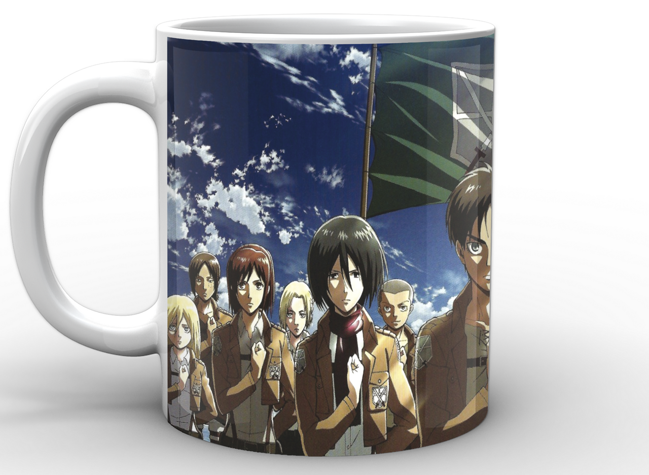 Чашка Geek Land Attack on Titan 330 мл Белый (AT.02.005)