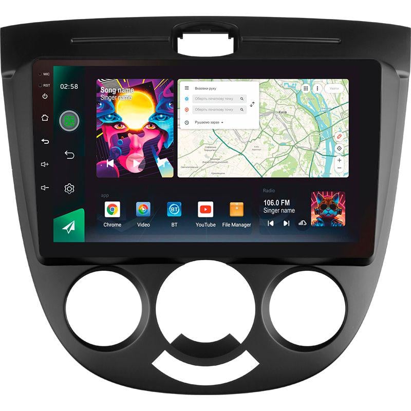 Магнитола штатная Sigma PRO 98128 2K 8/128 GB Chevrolet Lacetti J200 Buick Excelle Hrv 2004-2013 A 9" (AR-78161)