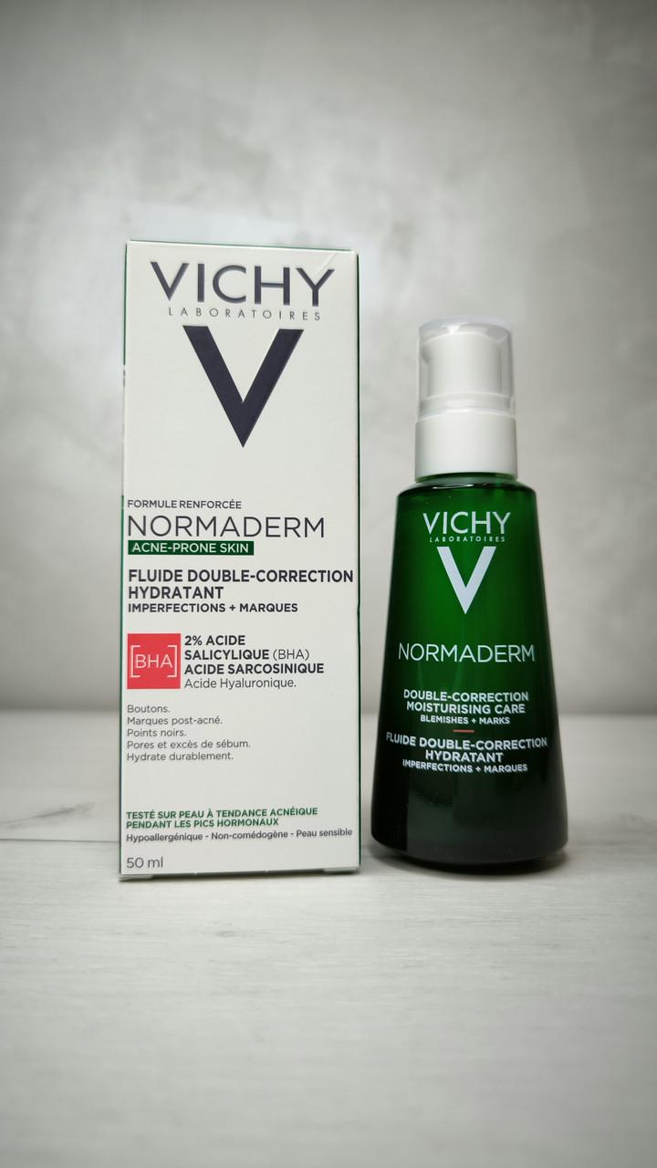 Флюїд подвійної дії для жирної схильної до недоліків шкіри Vichy Normaderm Phytosolution щоденний 50 мл (1767976867) - фото 3 Флюїд подвійної дії для жирної схильної до недоліків шкіри Vichy Normaderm Phytosolution щоденний 50 мл (1767976867) - фото 3