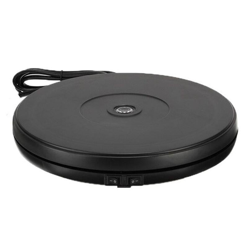 Стіл поворотний для предметної зйомки та 3D-фото Heonyirry C250 автоматичний з підсвічуванням d 25 см Чорний (100654) Стіл поворотний для предметної зйомки та 3D-фото Heonyirry C250 автоматичний з підсвічуванням d 25 см Чорний (100654)