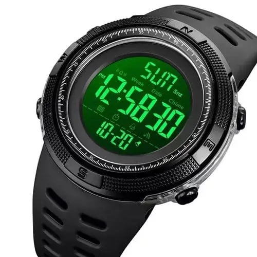 Годинник наручний чоловічий Skmei 2070BKWT Black (tf4771) - фото 3