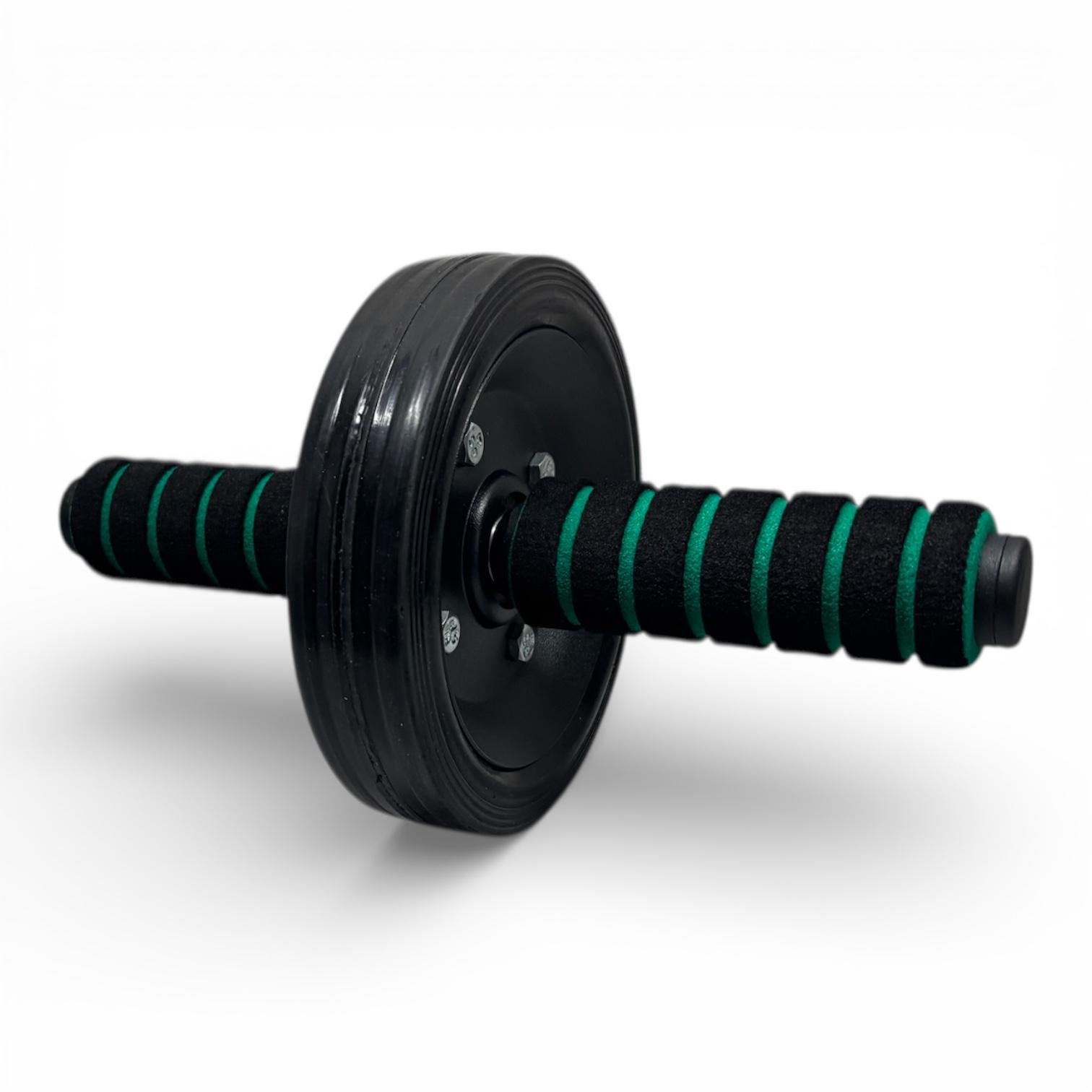 Ролик для пресса Миць колесо одинарное Черно-зеленый бархат (31323891)