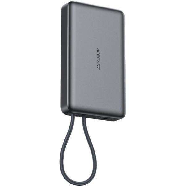 Повербанк Acefast M18 Magnetic Wireless 10000 mAh 22,5W PD QC 3.0 Qi 15W Black (650474)