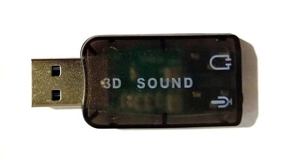 Адаптер-перехідник Usb-звукова карта (000019887) Адаптер-перехідник Usb-звукова карта (000019887)