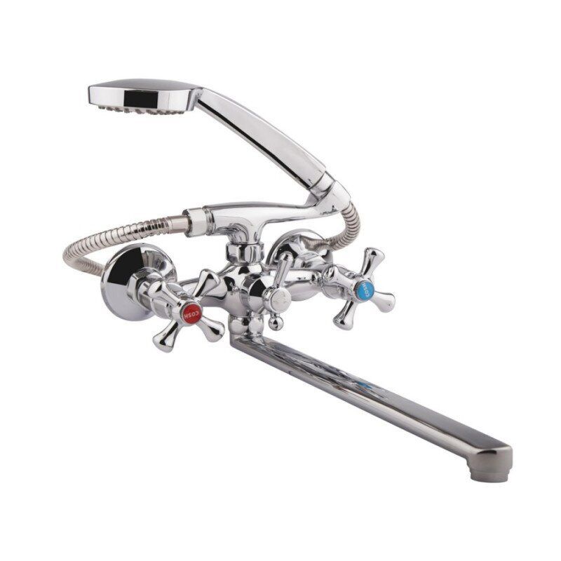 Смеситель для ванны Cosh 21 COSHCRMS21143B двухрычажный Хром (61960)