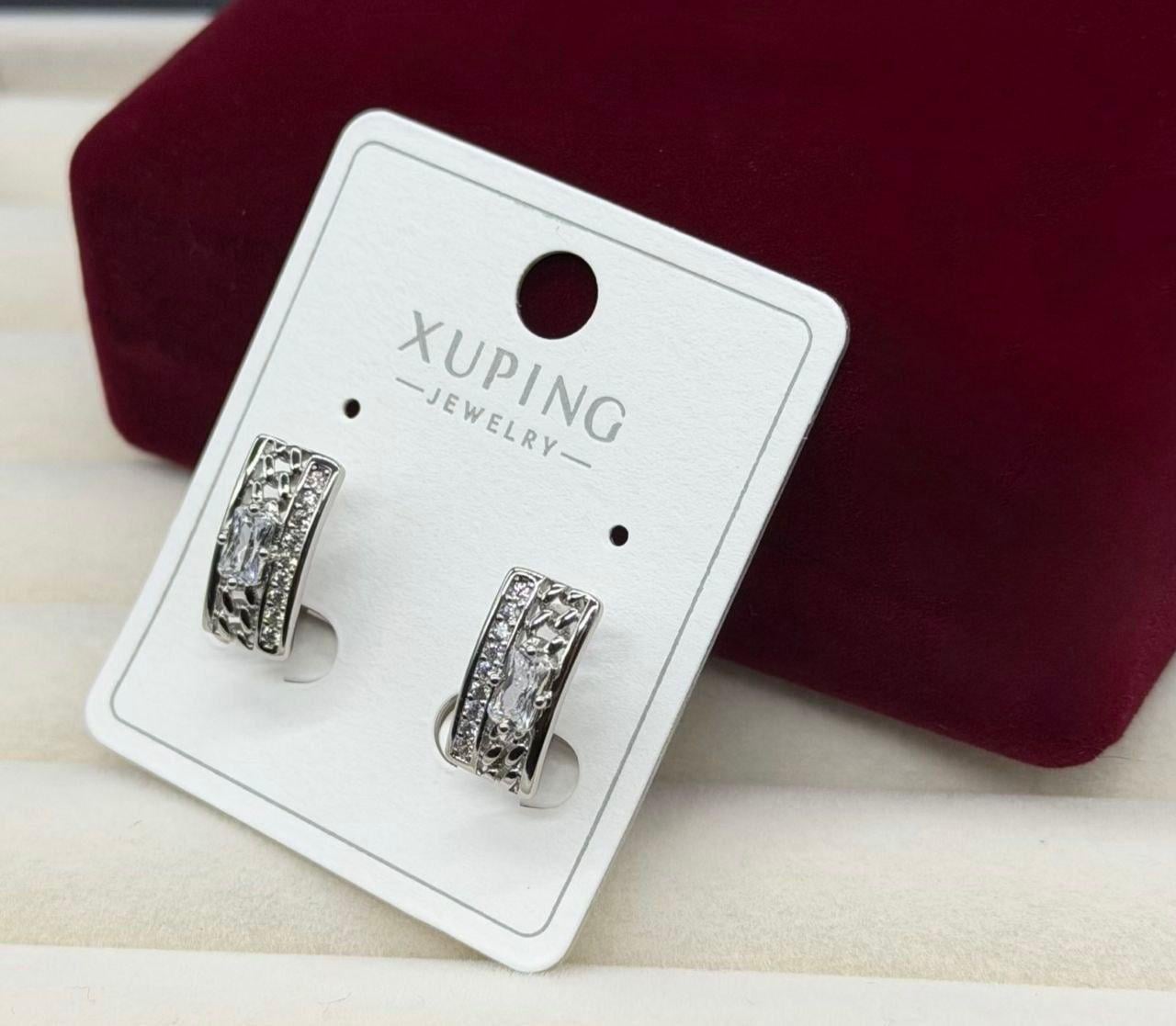 Серьги Xuping гипоаллергенные из медицинского сплава кольца (2905937916)