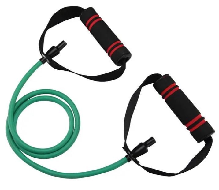 Еспандер трубчастий U-POWEX Latex resistance tube 9 кг Green (UP_1001_20LB_Green)