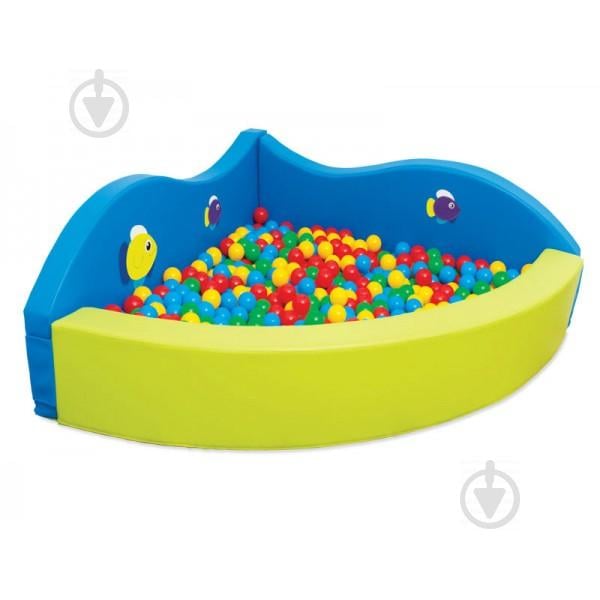 Сухой бассейн Tia-Sport Китенок (угловой) 155х30х55 см (sm-0556)