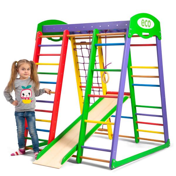 Спортивный комплекс для дома SportBaby Акварелька мини (akvarelka-mini-4)