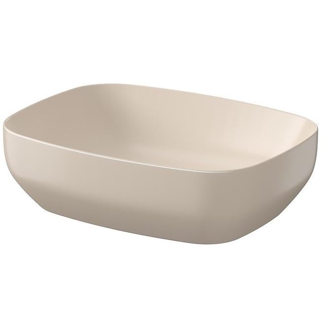 Умывальник накладной Cersanit Larga K677-062 500x385x135 мм Бежевый (247027)