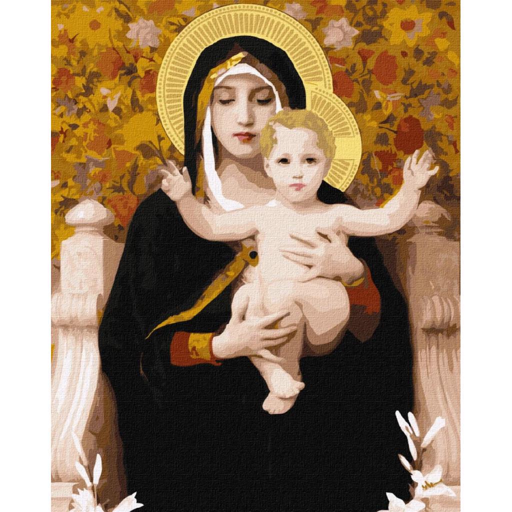 Набір для розпису по номерах Ideyka Мадонна з ліліями КНО4905 40x50 см (MTT-148916)