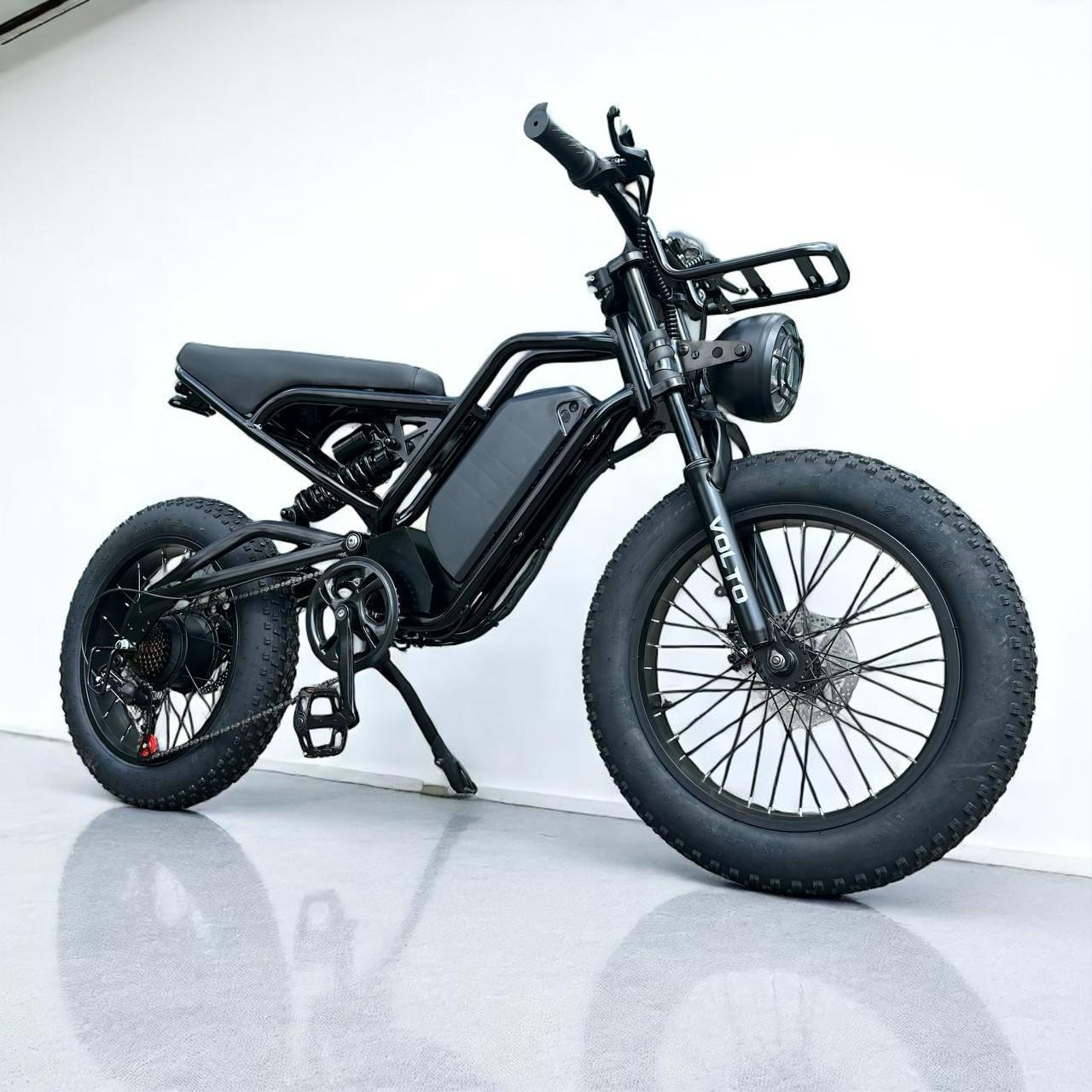 Електровелосипед VOLTO Jump 20" 1000 W 19Ah Чорний Електровелосипед VOLTO Jump 20" 1000 W 19Ah Чорний