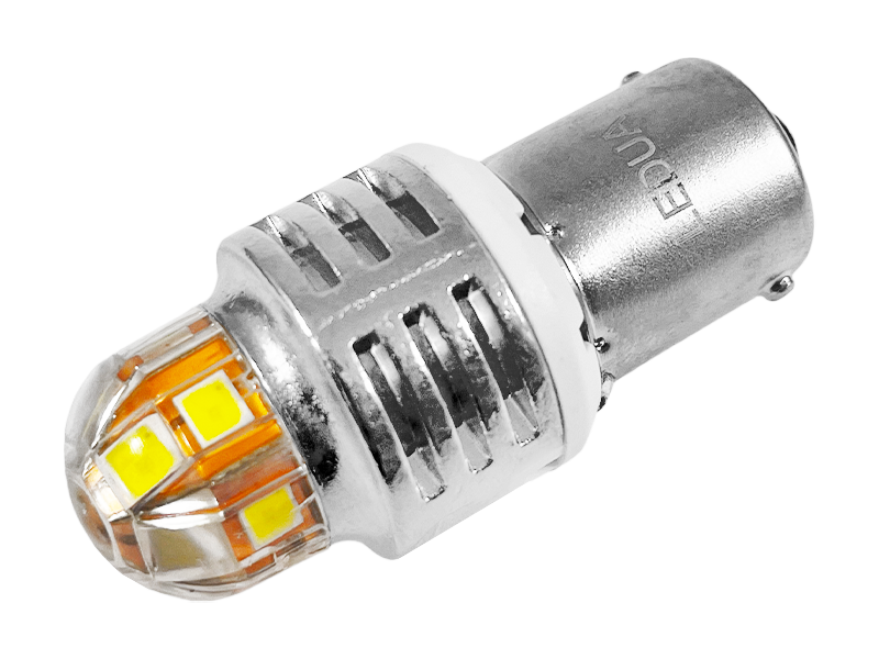 Автомобильная лампа светодиодная LEDUA T25-12 SMD-3030-1156-emc H 10-50V (8509)