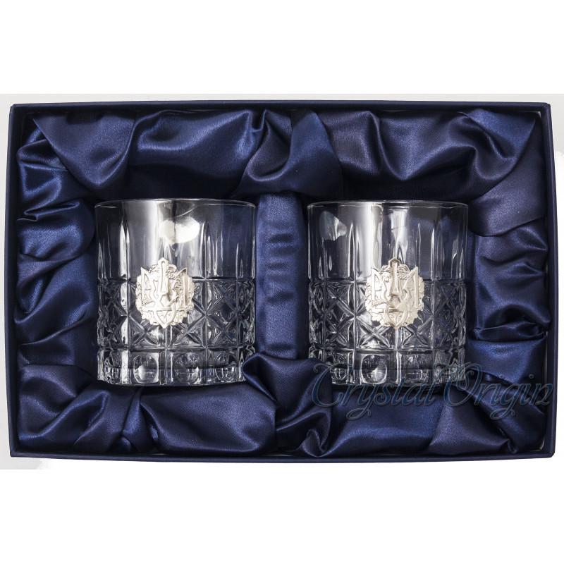 Подарочный набор бокалов с Трезубцем Crystal Origin (0507000082)