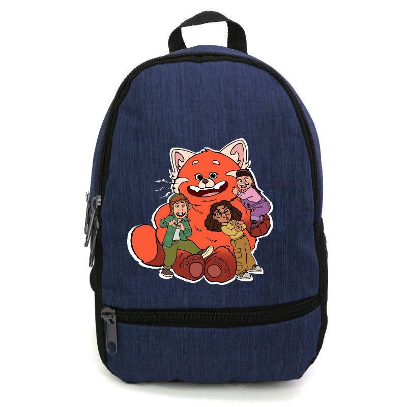 Школьный рюкзак подростковый Cappucino Toys Панда PAN 004 12,5 л Синий (1651814599)