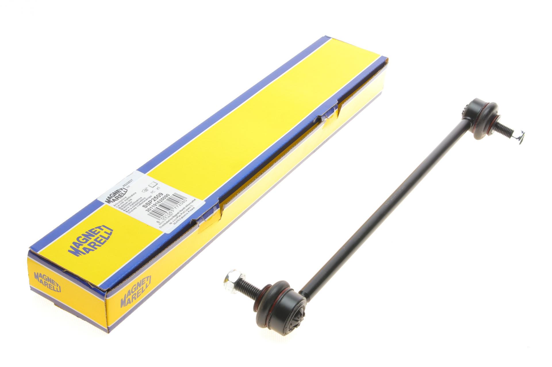 Тяга стабилизатора переднего Citroen Berlingo/Peugeot Partner 08- SSP2509 301191625090 MAGNETI MARELLI