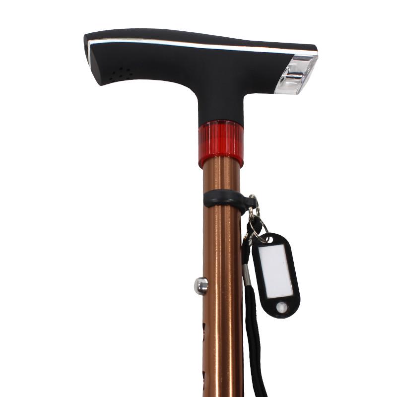 Тростина Trusty Cane Lesko 21329 складана телескопічна з ліхтариком (2476646) - фото 1