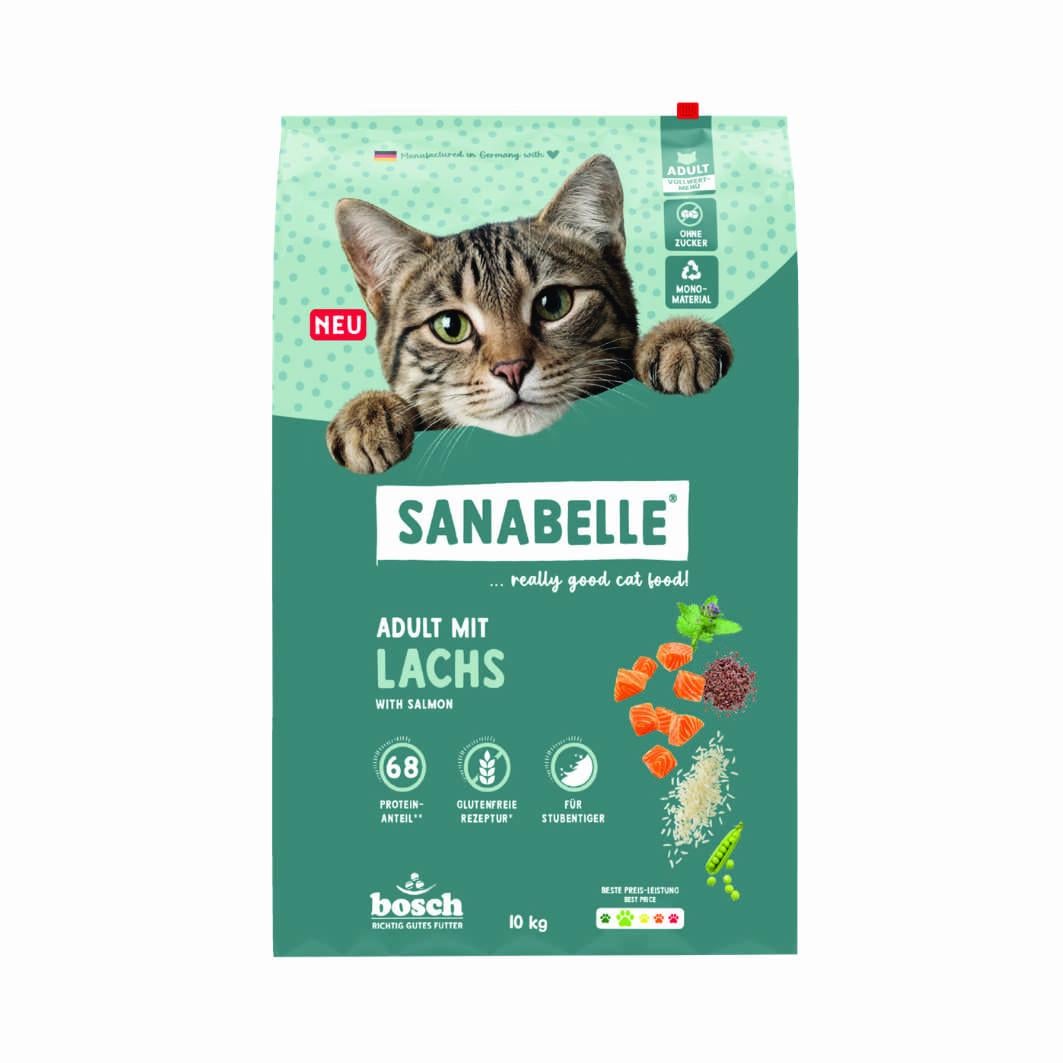 Корм для кошек сухой Бош Классик Лосось Bosch Sanabelle Classic Salmon 10 кг