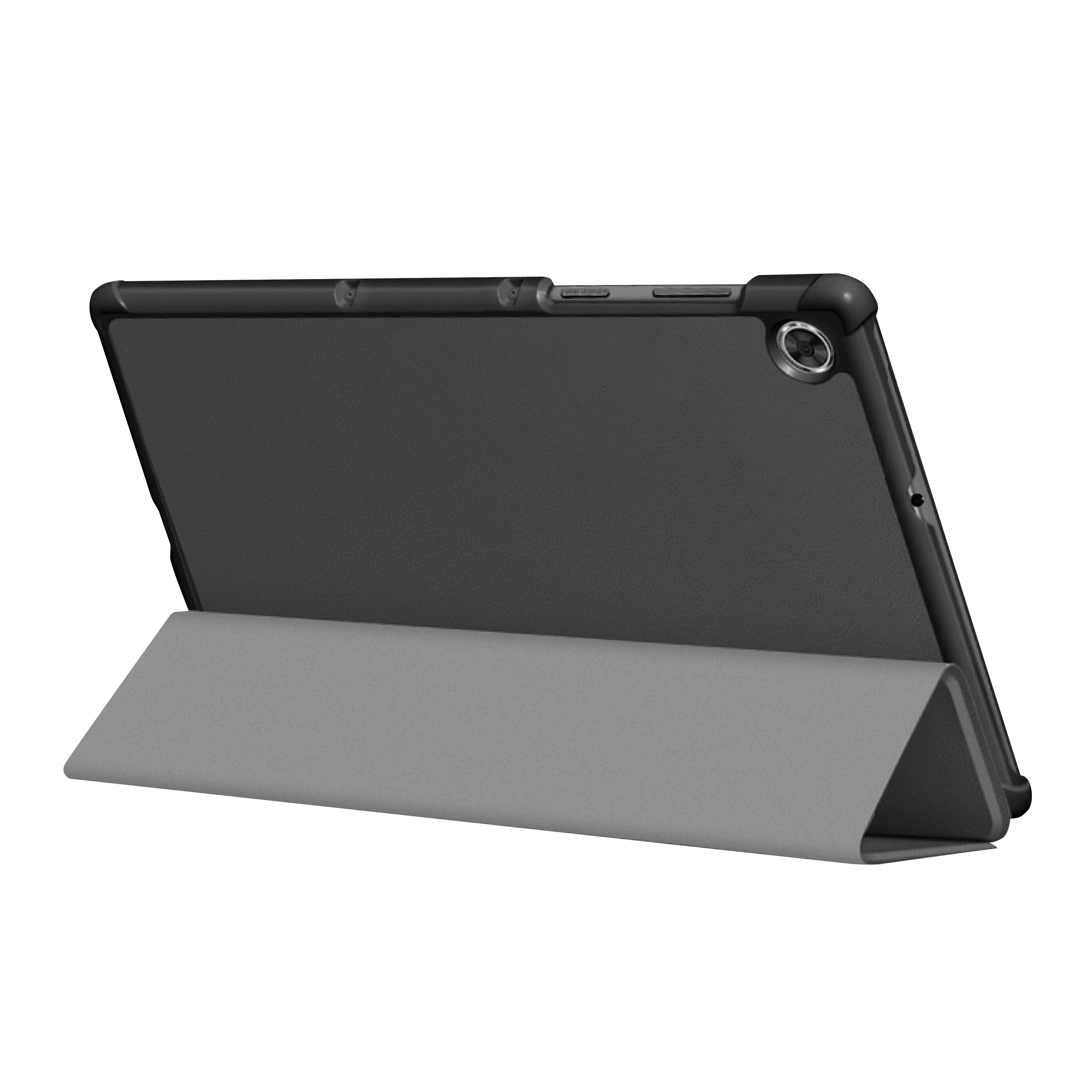 Чехол Airon Premium для Lenovo Tab M10 HD 2nd Gen TB-X306F с защитной пленкой и салфеткой Black (482235278103812) - фото 9