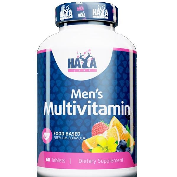 Вітамінно-мінеральний комплекс для чоловіків Haya Labs Food Based Men's Multi 60 Tabs