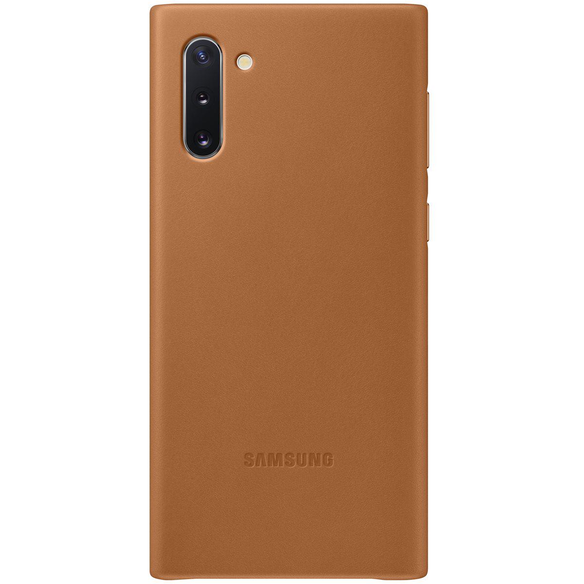 Чехол кожаный противоударный Official Leather Cover EF-VN970LAEGRU для Samsung Galaxy Note 10 6.7" Braun Чехол кожаный противоударный Official Leather Cover EF-VN970LAEGRU для Samsung Galaxy Note 10 6.7" Braun