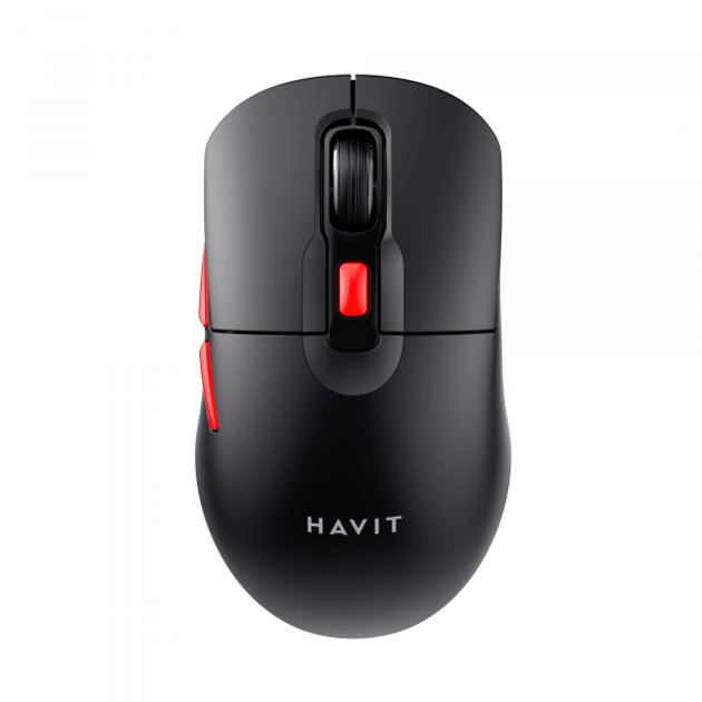 Компьютерная мышка беспроводная Havit HV-MS59WB двухрежимная Black 2,4GHz BT5.0 Black (28389)