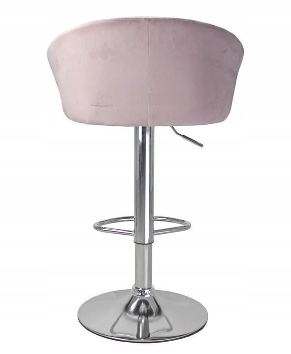 Барний стілець JS Stillo Рожевий - фото 5