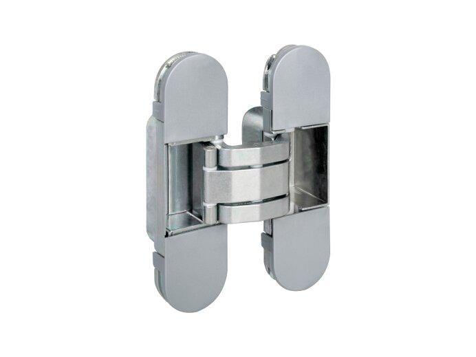 Петля скрытая AGB Eclipse 2,0 оцинкованная с серыми накладками (E30200.03.25 + E30200.11.44)