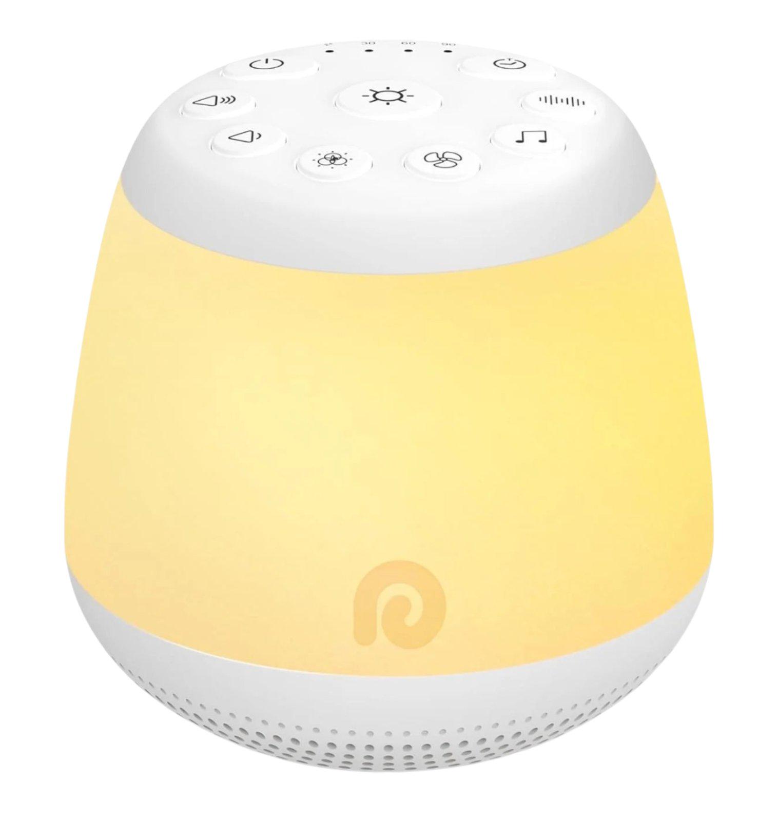 Аппарат для создания белого шума Dreamegg портативный звуковой генератор с 8 ночниками для малышей и детей
