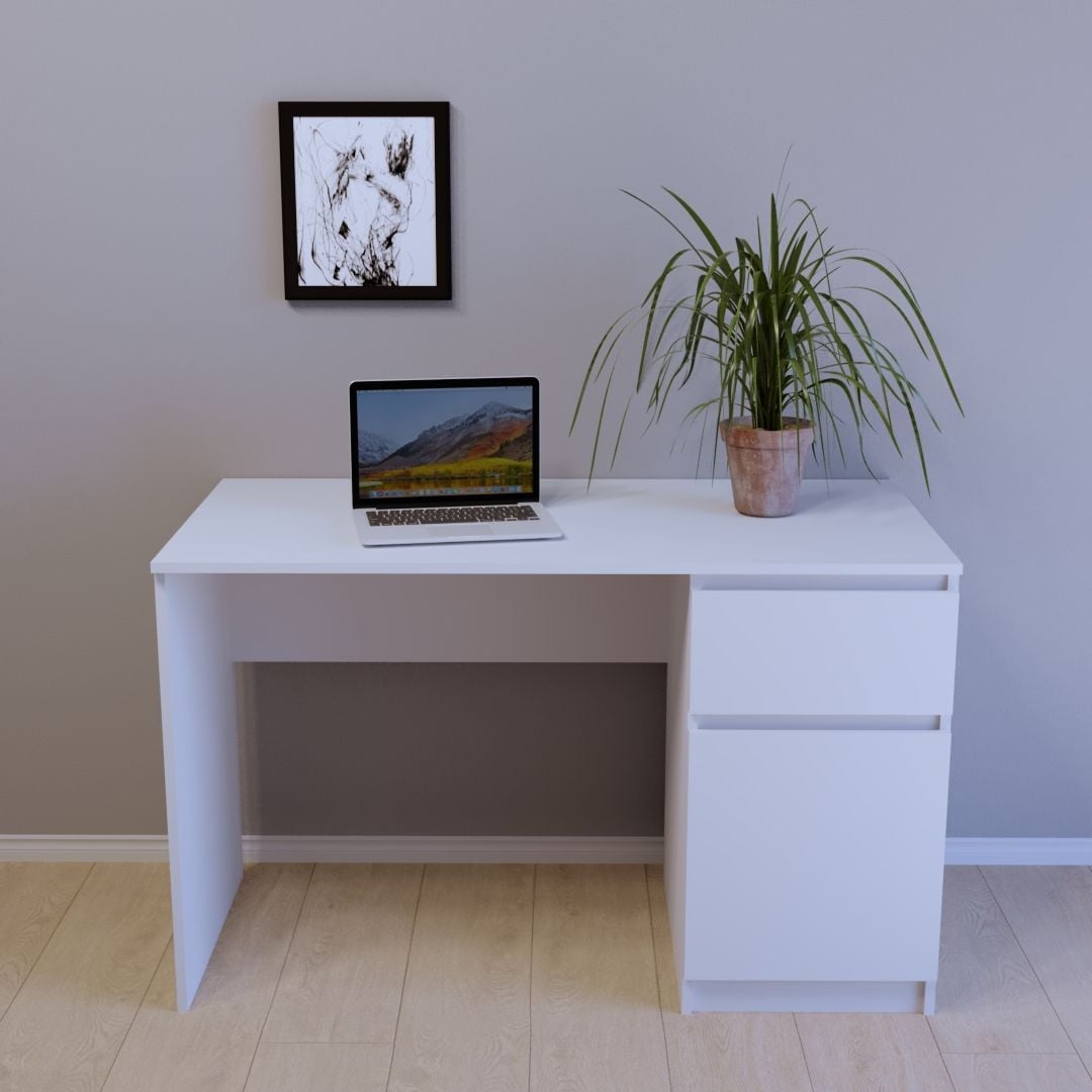 Комп'ютерний стіл Тиса Меблі СП-102 1000 мм Білий (66731f9f977646743d7995c2) Комп'ютерний стіл Тиса Меблі СП-102 1000 мм Білий (66731f9f977646743d7995c2)