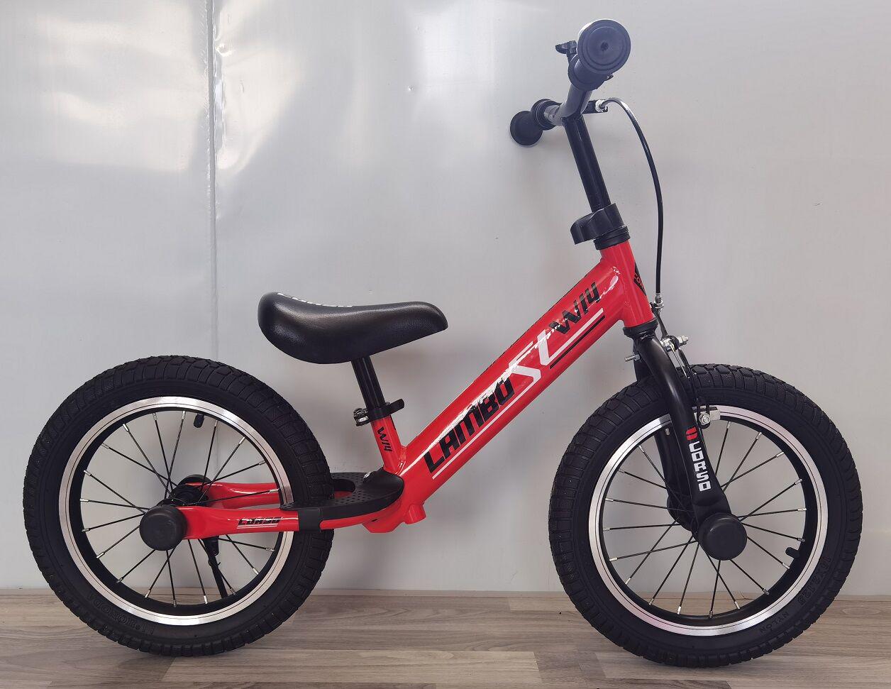 Біговел Corso Lambo сталева рама/ручне гальмо/надувні колеса (LB-14811)