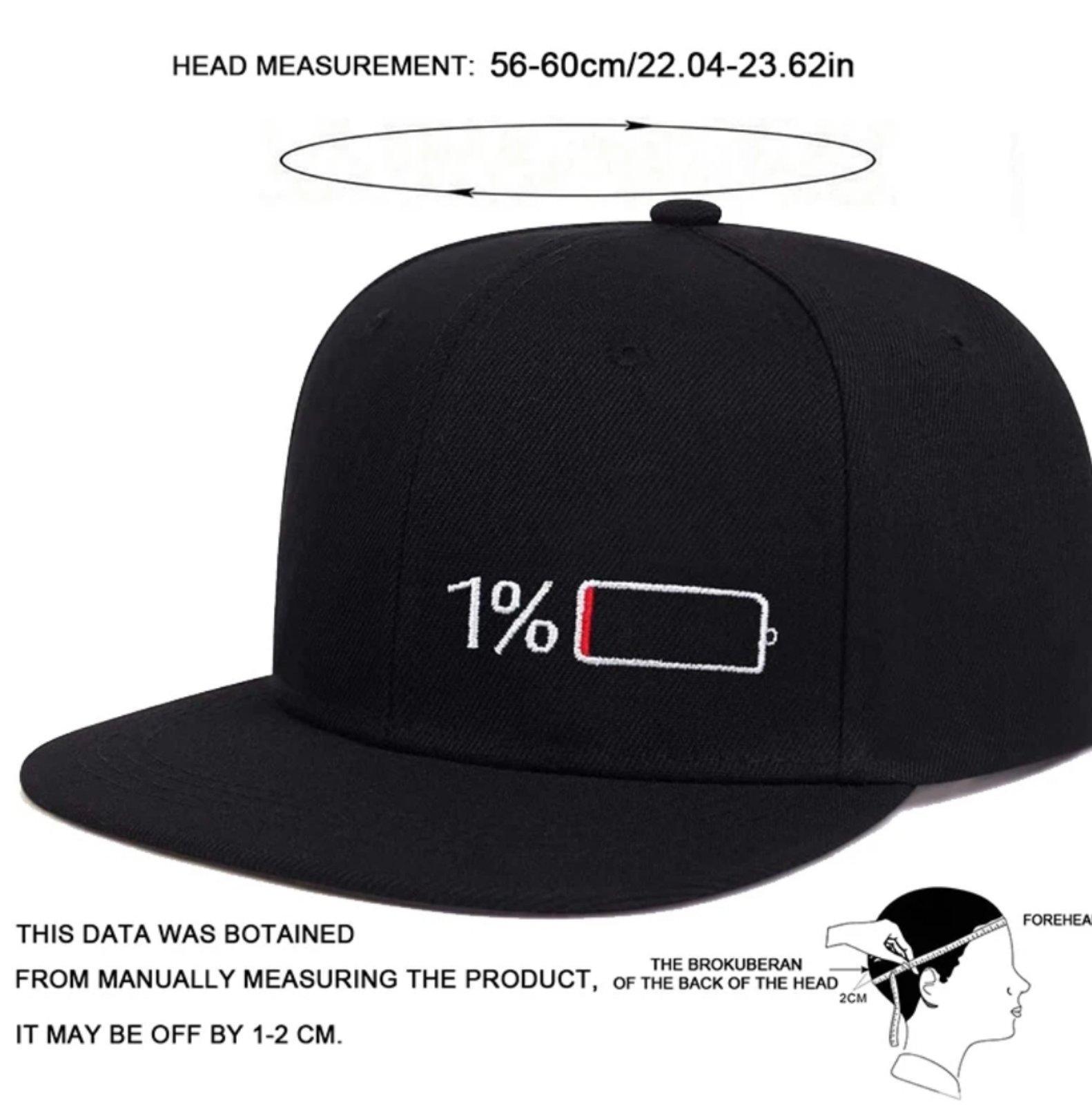 Кепка 1% Snapback с регулятором унисекс One size (24710329) - фото 3