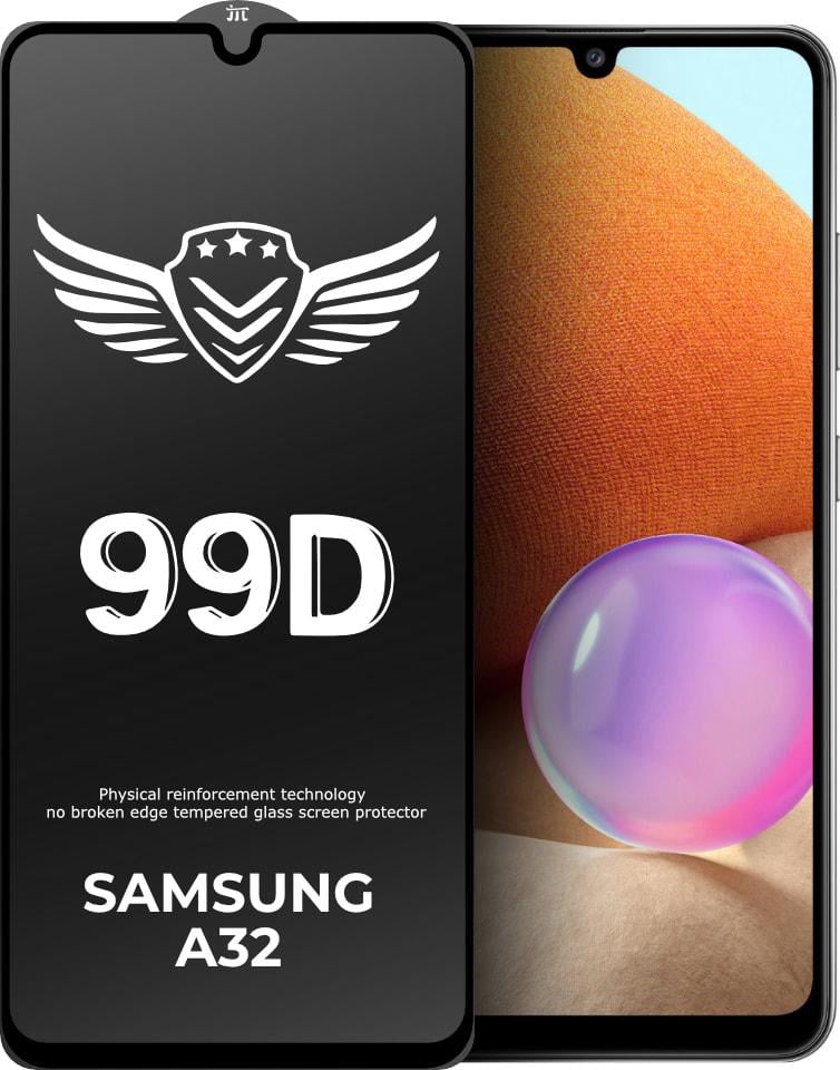 Стекло защитное FlyGuard Samsung Galaxy A32 A325 Full Glue (31300)