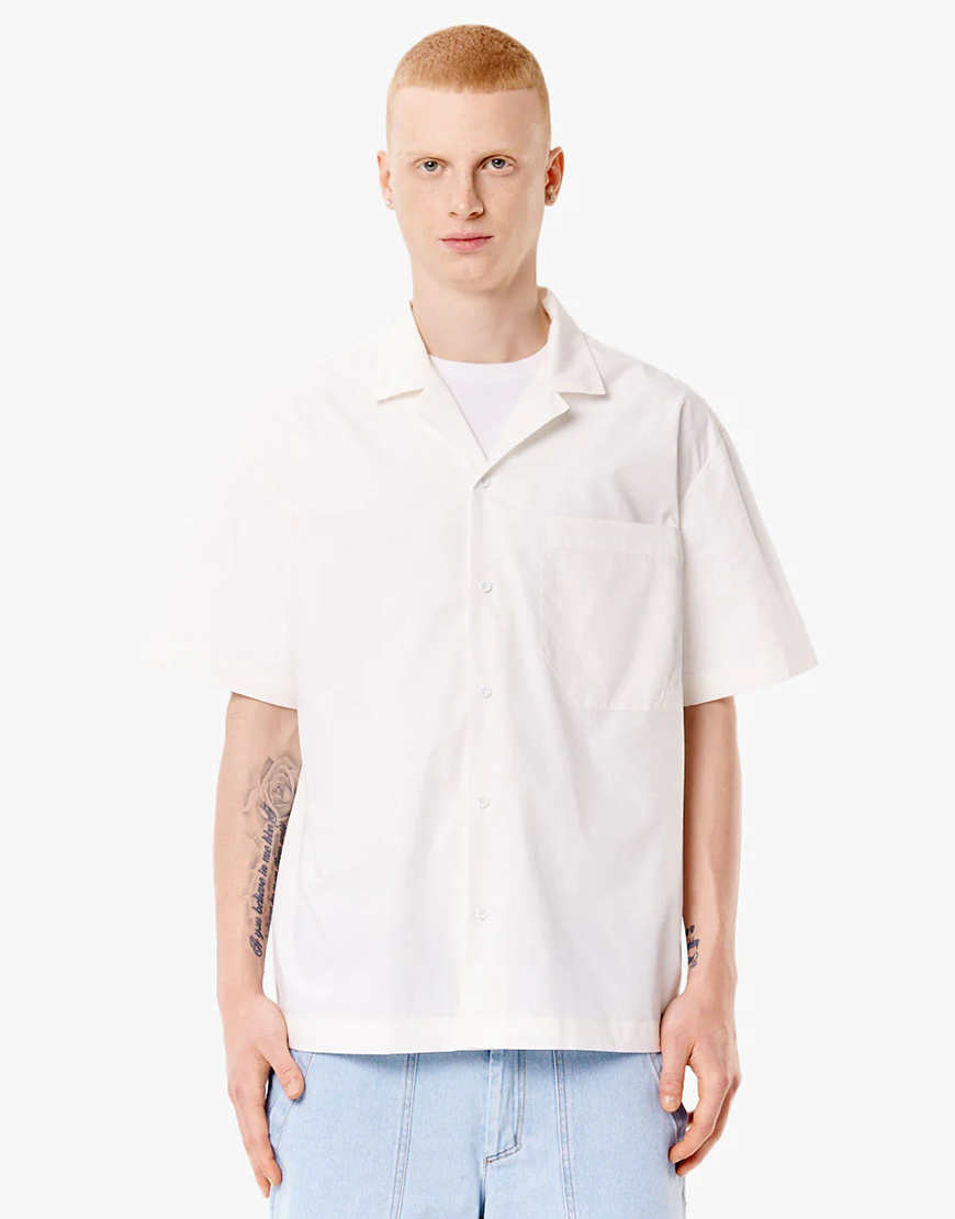 Сорочка Short sleeve cotton shirt чоловіча ACT.1 біла M
