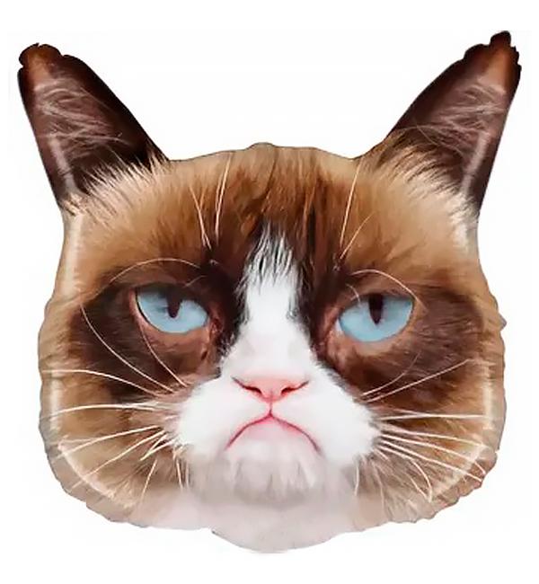 Воздушный шар Grumpy Cat Grabo 50x49 см (10283)