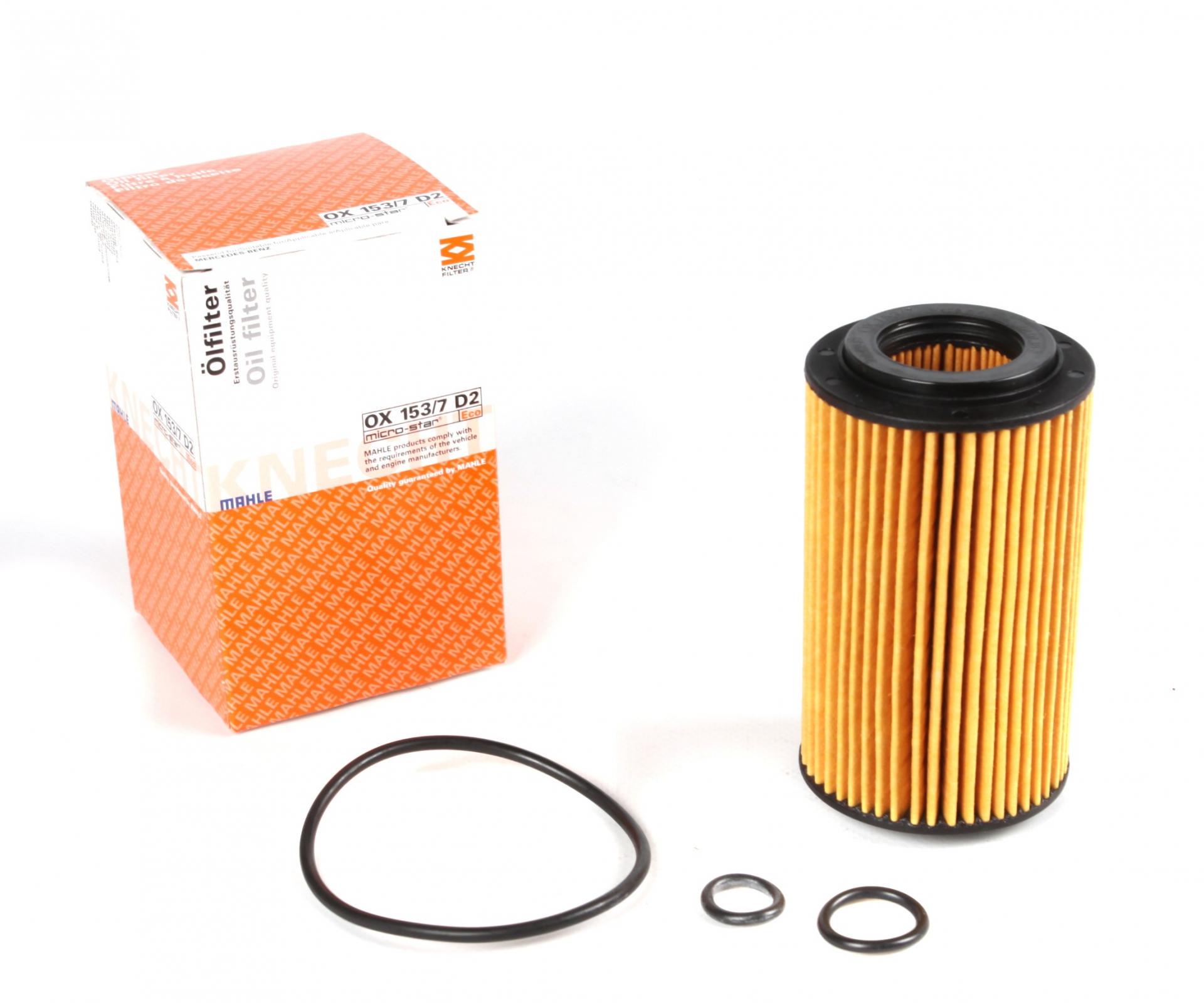 Фильтр масляный KNECHT для MB Sprinter OM651/OM646 95kW 06-/Vito OM651 10- (OX 153/7D2)
