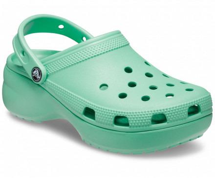 Сабо женские Crocs Classic Platform Clog M5W7 р. 37 24 см Jade Stone (206750) - фото 2 Сабо женские Crocs Classic Platform Clog M5W7 р. 37 24 см Jade Stone (206750) - фото 2