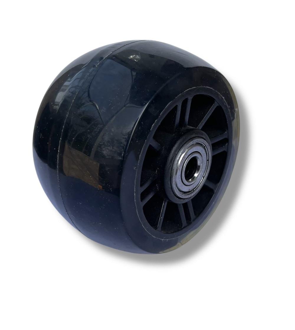 Колесо дитячого самоката широке зі світлом 78х48 мм