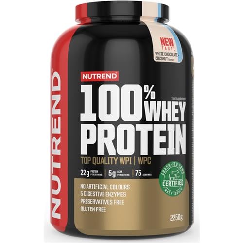 Протеин Nutrend 100% Whey Protein 2250 г 75 порции Chocolate Coconut