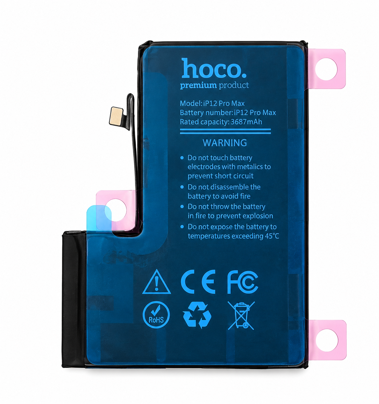 Аккумулятор Hoco для Apple iPhone 12 Pro Max (29769559) Аккумулятор Hoco для Apple iPhone 12 Pro Max (29769559)