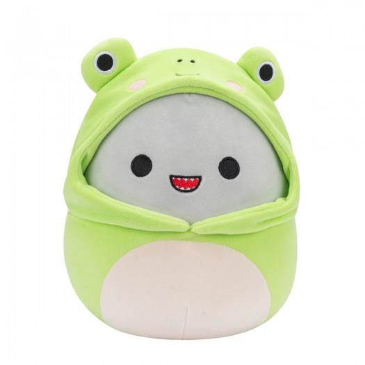 Мягкая игрушка Squishmallows Акула Гордон в одежде 30 см