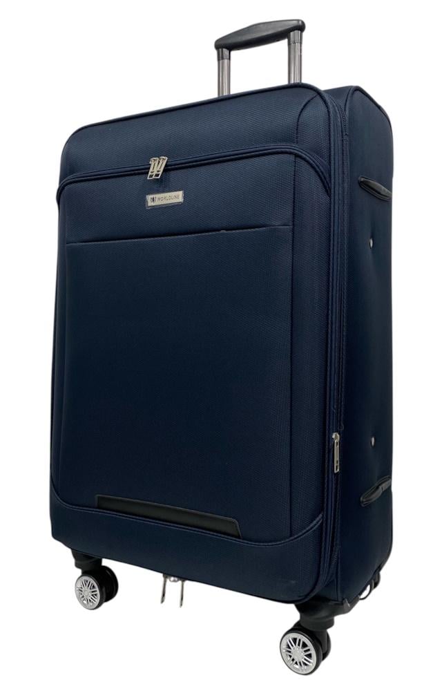 Чемодан Worldline Airtex 621 L Темно-синий (31706195)