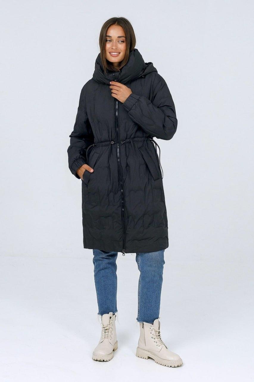 Пуховик 9008a р. 48 Чорний - фото 2 Пуховик 9008a р. 48 Чорний - фото 2