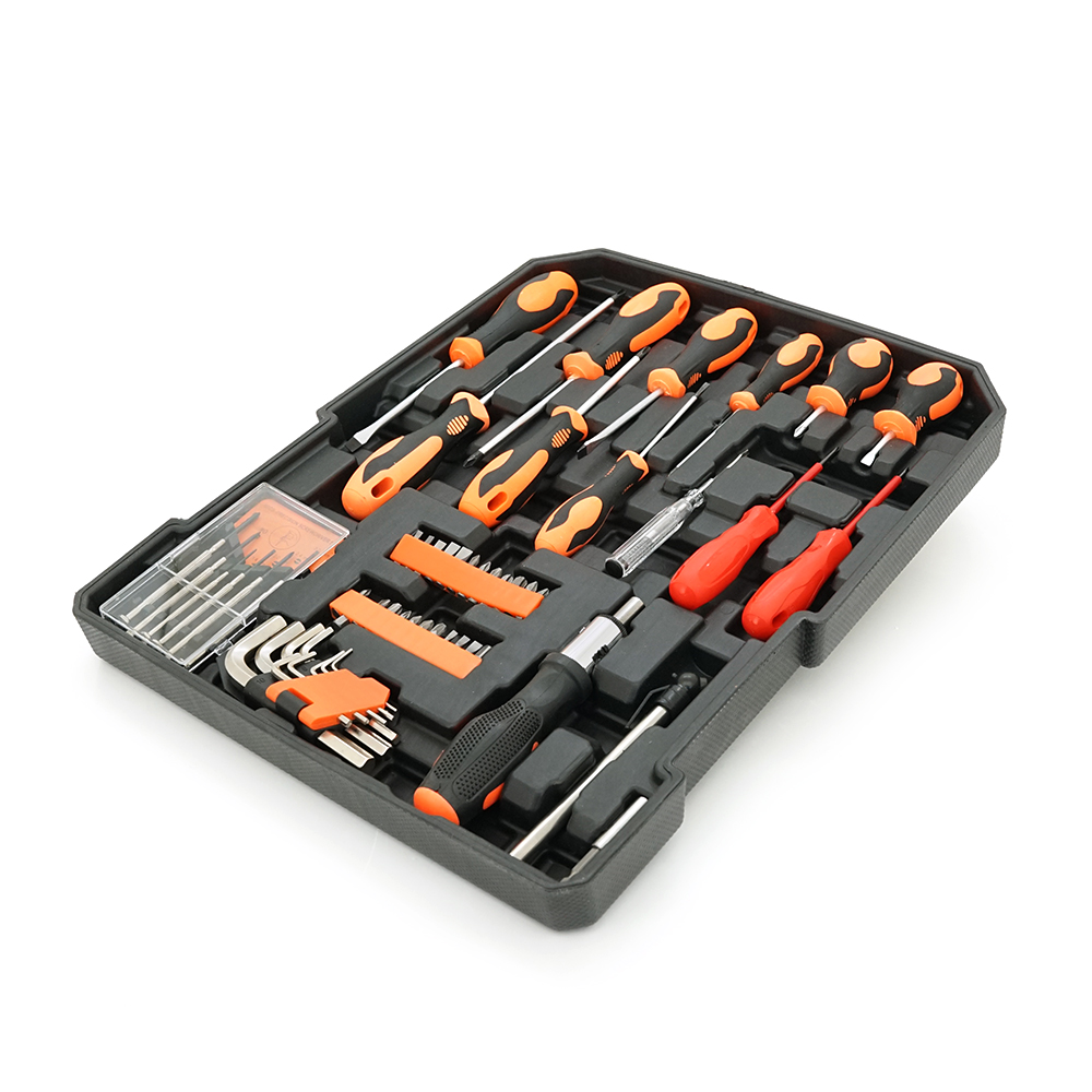 Набор инструментов универсальный в чемодане на колесах 187 предметов (YUT_V8791) - фото 4
