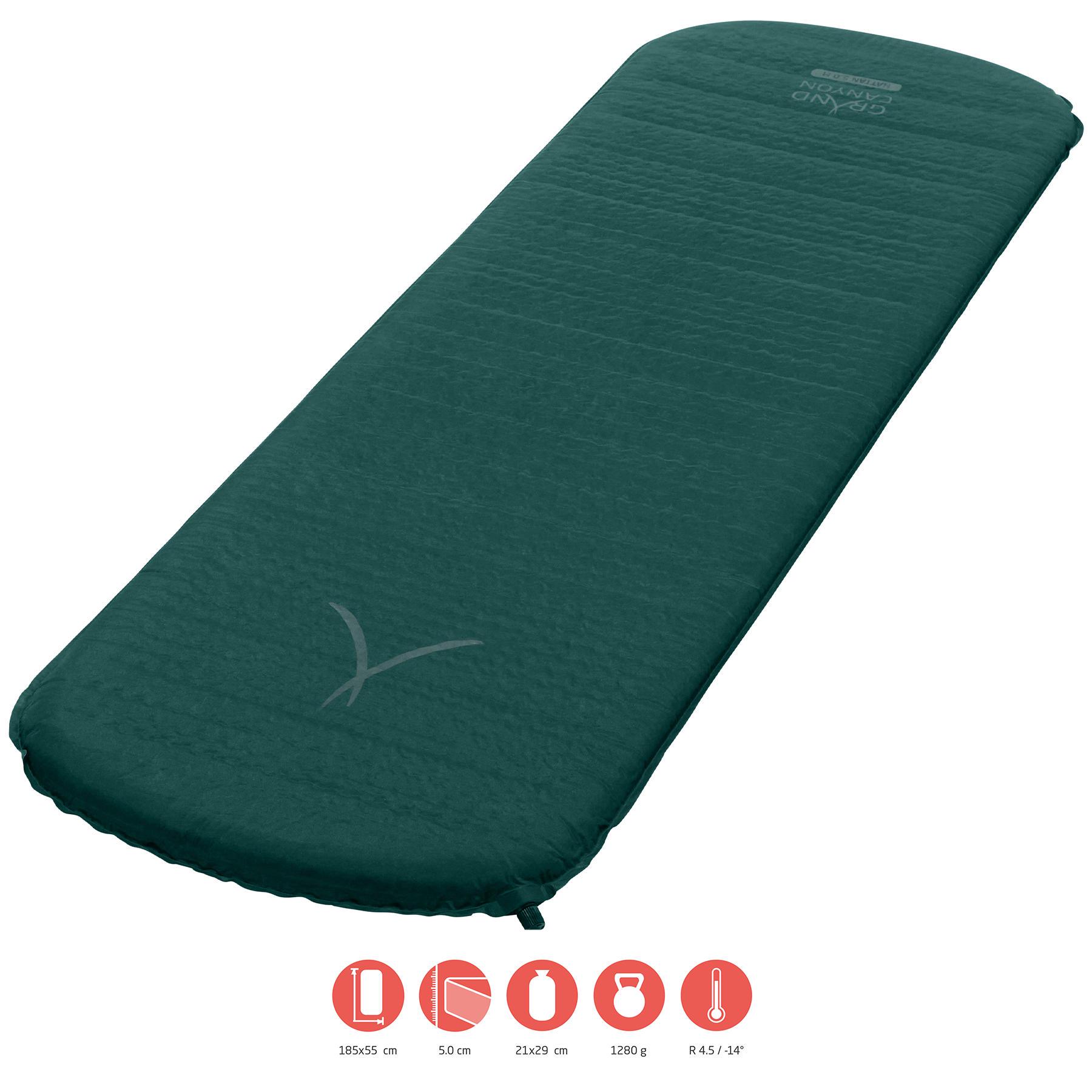 Килимок самонадувний Grand Canyon Hattan 5.0 M Botanical Garden (350008) - фото 2 Килимок самонадувний Grand Canyon Hattan 5.0 M Botanical Garden (350008) - фото 2