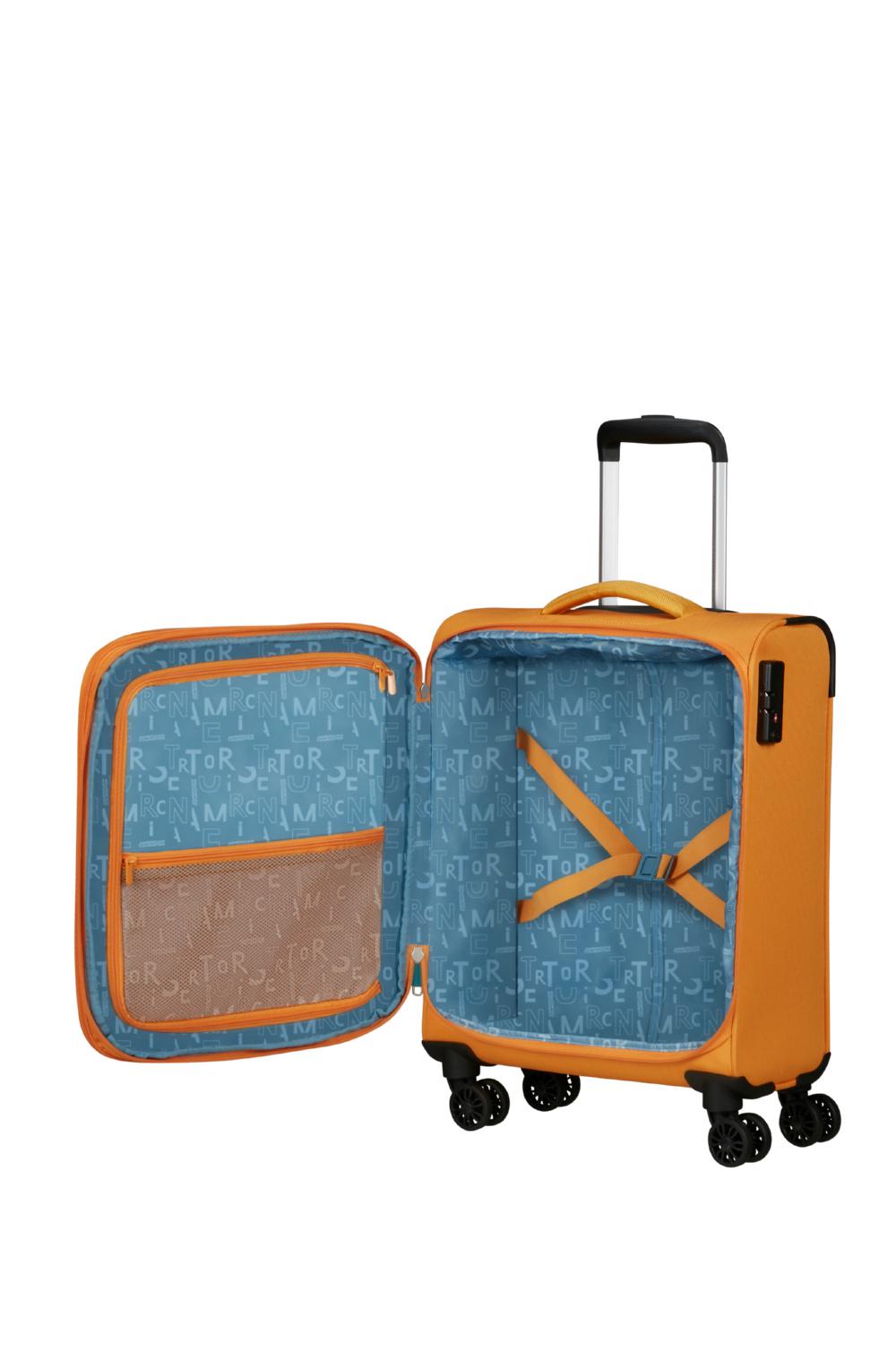 Валіза American Tourister PULSONIC 55x40x23/26 см Жовтий (MD6*06001) - фото 3