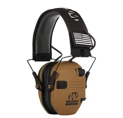Навушники активні тактичні Walker's Razor Slim із шумозаглушенням NRR 23 дБ та Bluetooth Койот (29738612)