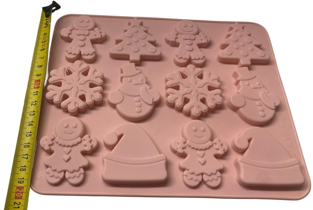 Форма силіконова для цукерок Новий рік 12 шт. (2680606139) - фото 3 Форма силіконова для цукерок Новий рік 12 шт. (2680606139) - фото 3