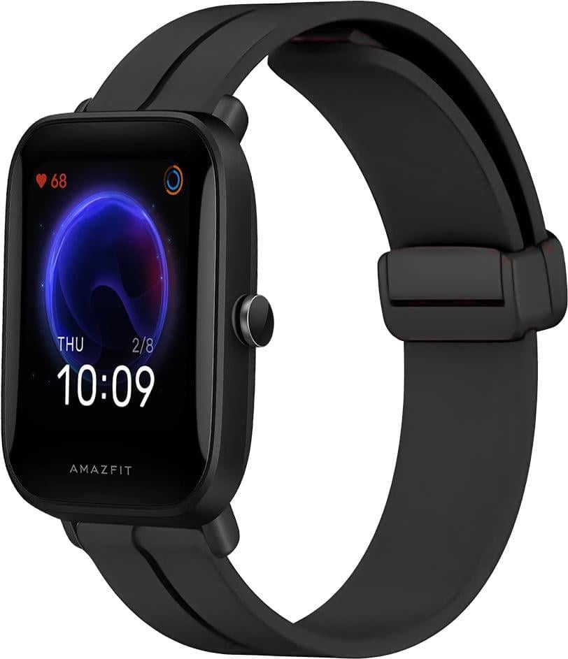Ремешок для смарт-часов Rysta для Amazfit Bip U Black (41646-2B)