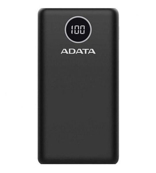 Повербанк ADATA 20000mAh Black (AP20000QCD-DGT-CBK) Повербанк ADATA 20000mAh Black (AP20000QCD-DGT-CBK)